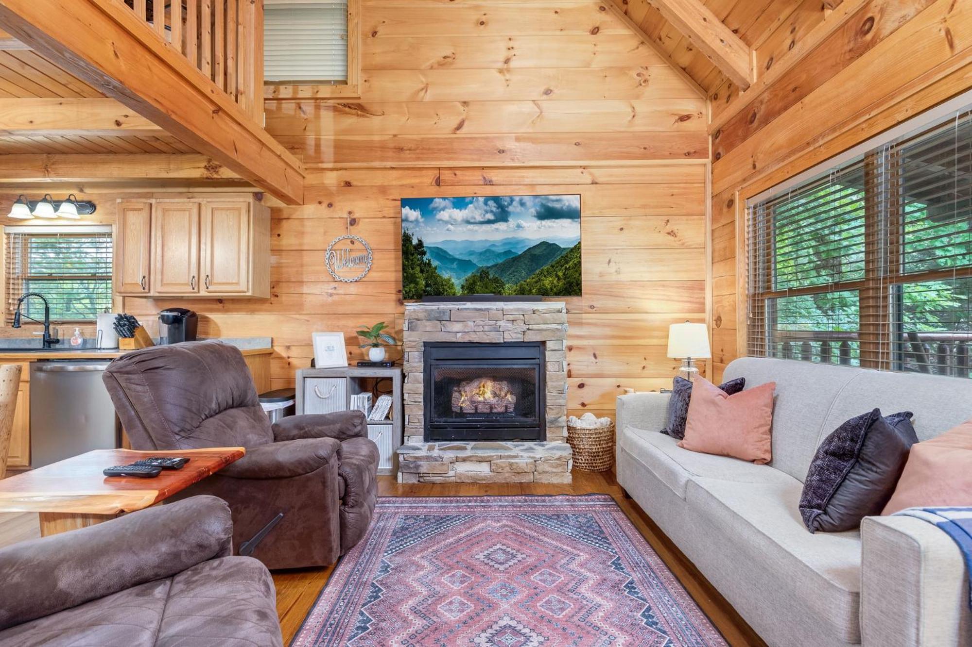 Elegant & Cozy Cabin Near Pigeon Forge Sevierville Exterior foto