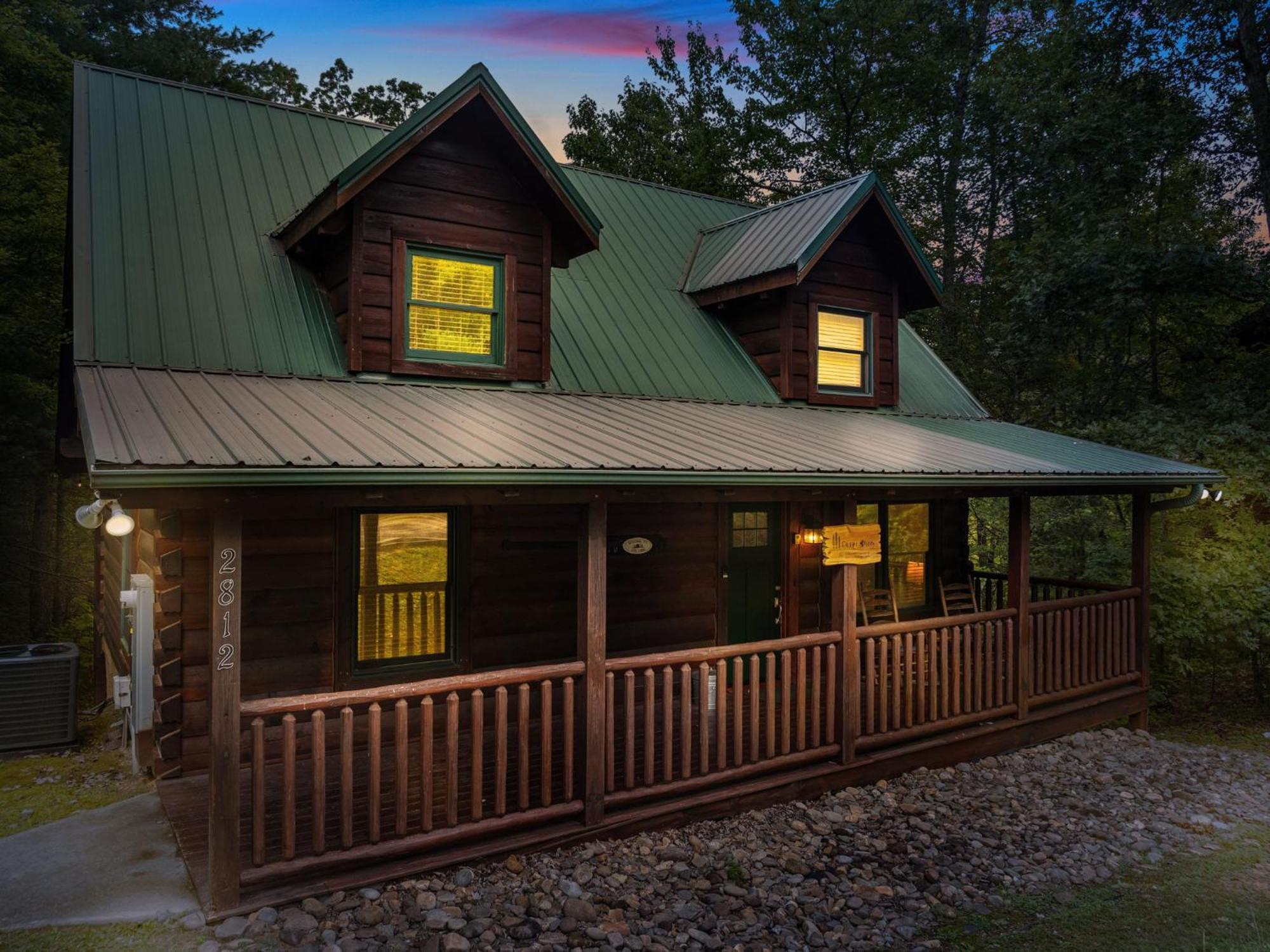 Elegant & Cozy Cabin Near Pigeon Forge Sevierville Exterior foto